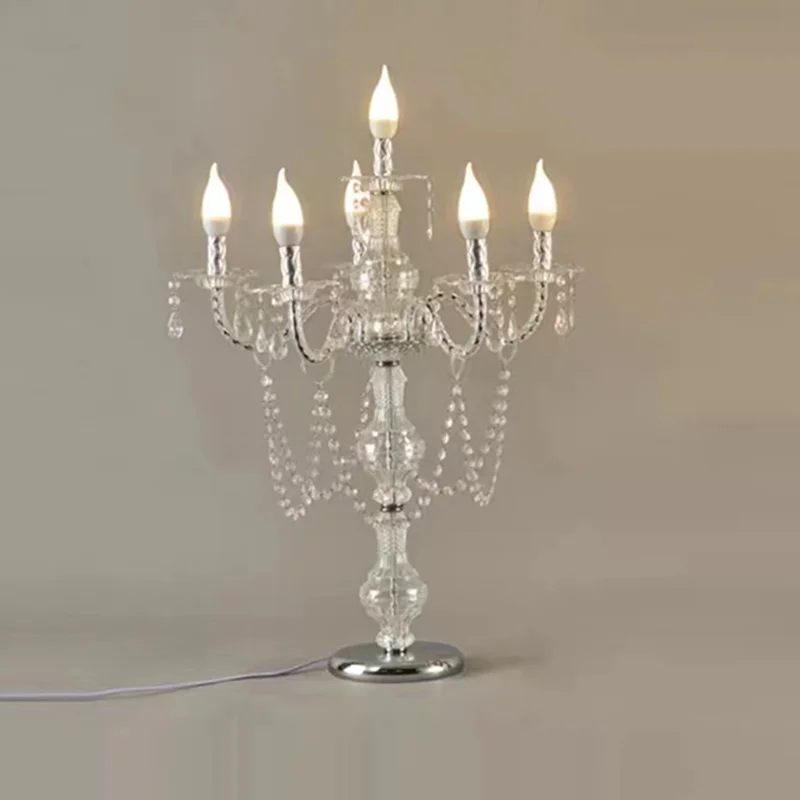 Candle Supplies Luxury - モダンなキャンドルランプ ウェディングセンターピースランプ エレガントなテーブルランプ リビングルーム用ラグジュアリーキャンドルライト 美的装飾用品