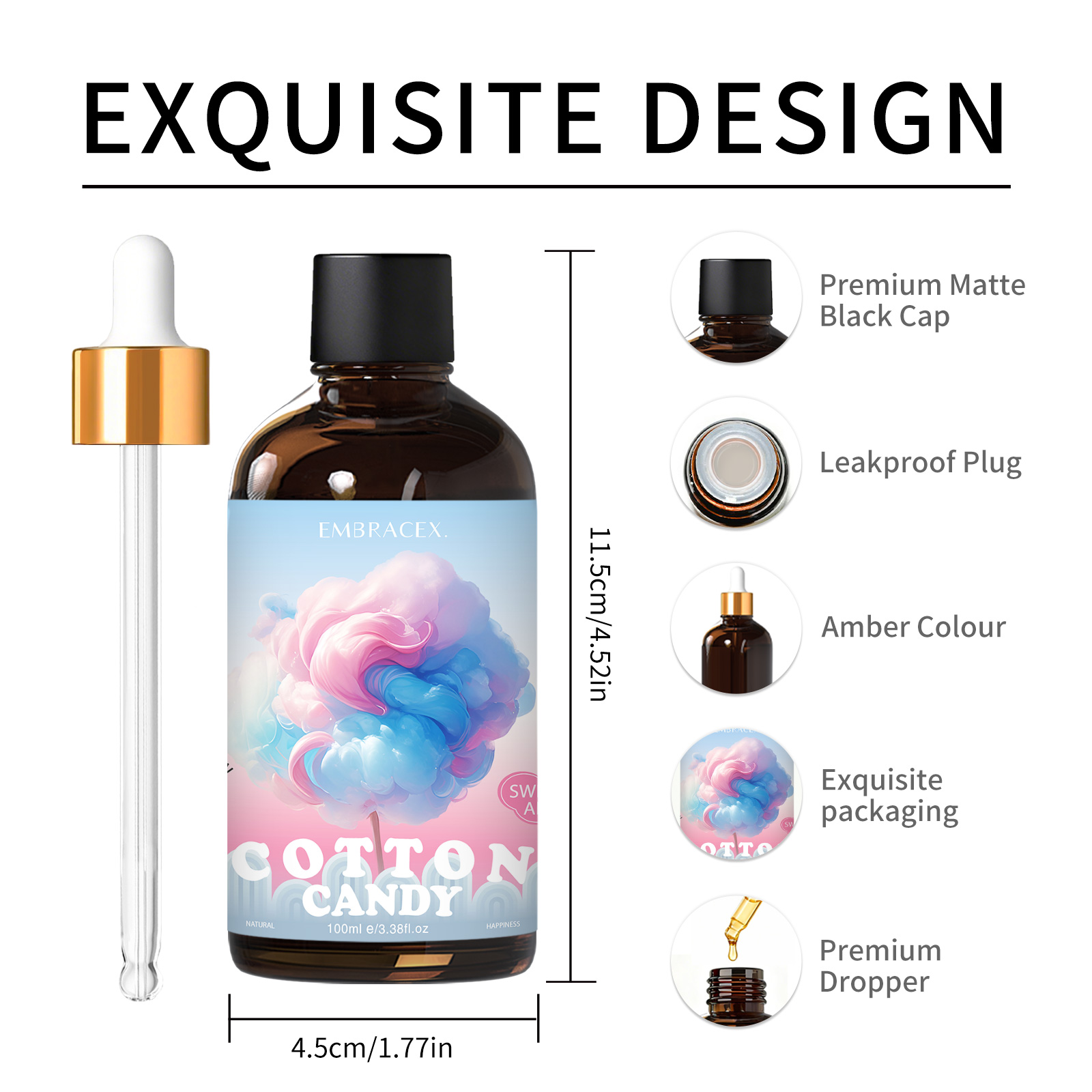 100ml コットンキャンディフレグランスオイル ディフュー - Candle Souvenir のレビューと価格