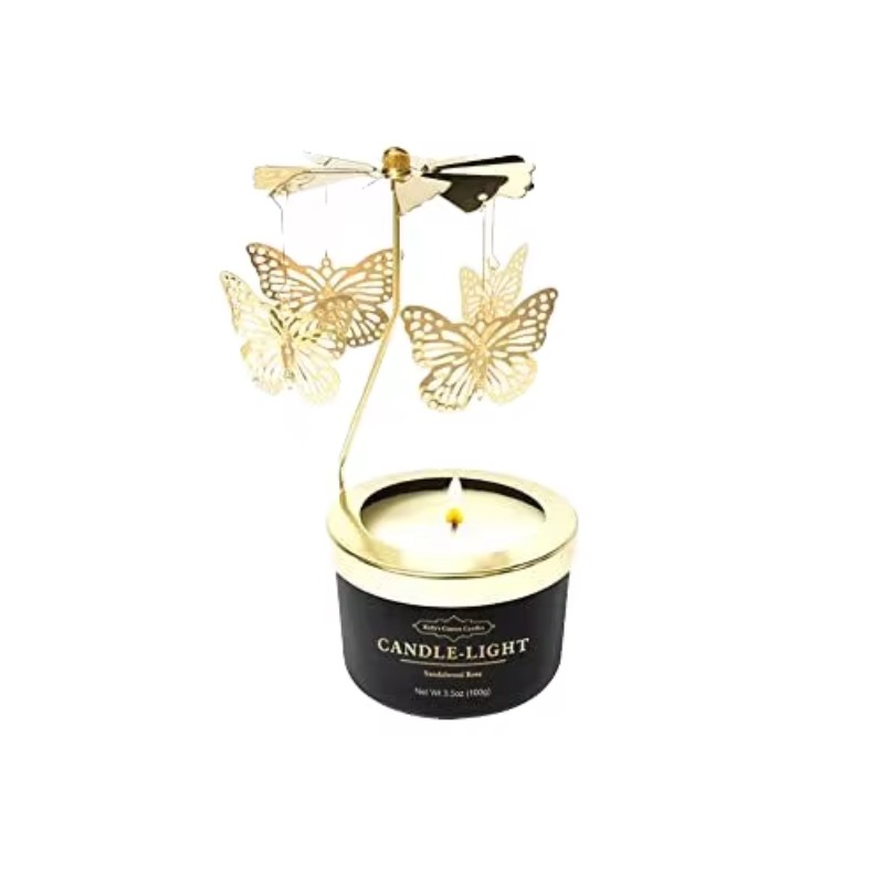 春の植栽回転式キャンドルホルダー飾り室内アロマキャンドル誕生 - Candle Souvenir のレビューと価格