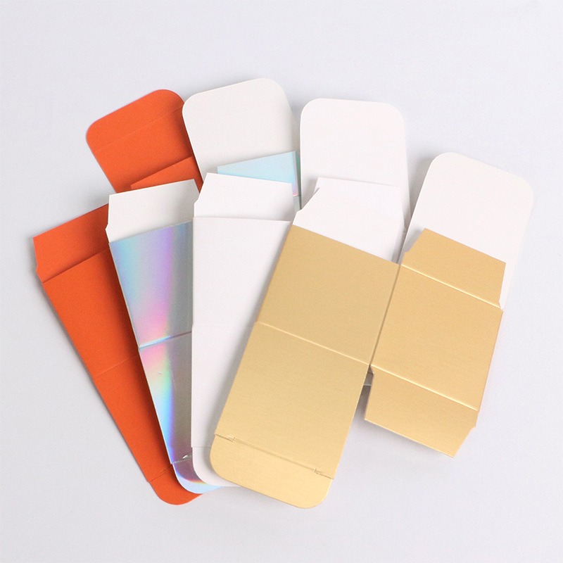 50 ピース/ロット折りたたみ小さなギフトボックス化粧品紙箱 - Candle Supplies For Business のレビューと価格
