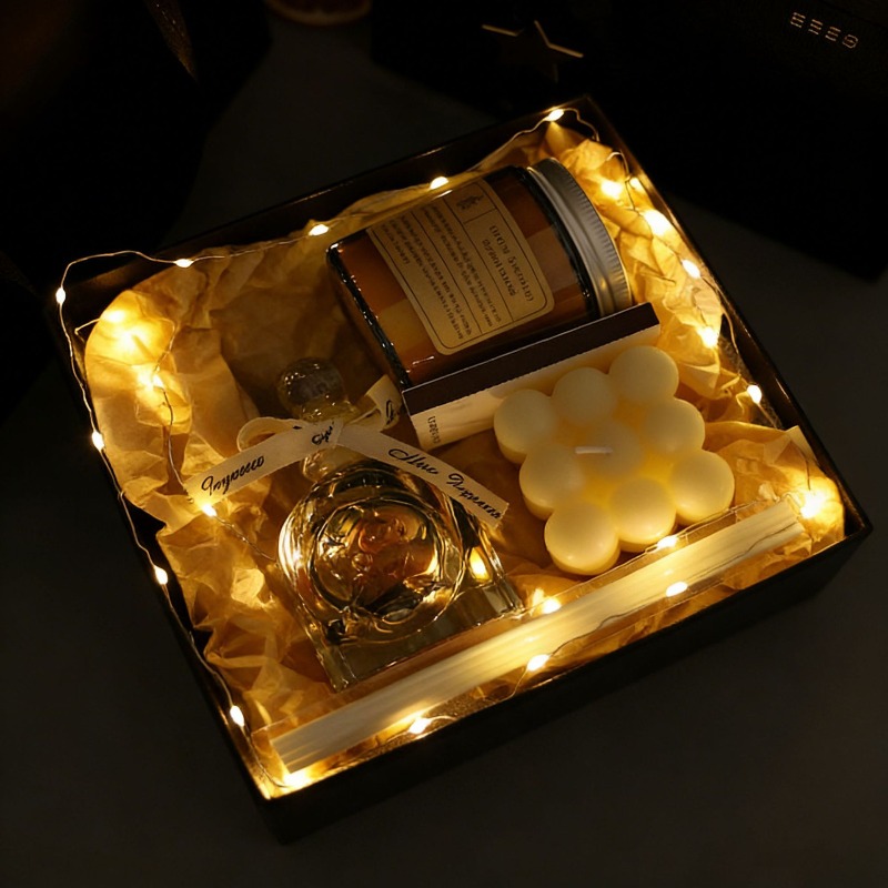 香り付きキャンドルギフトセット 高級アロマキャンドル 家庭用 - Candle Supplies Luxury のレビューと価格