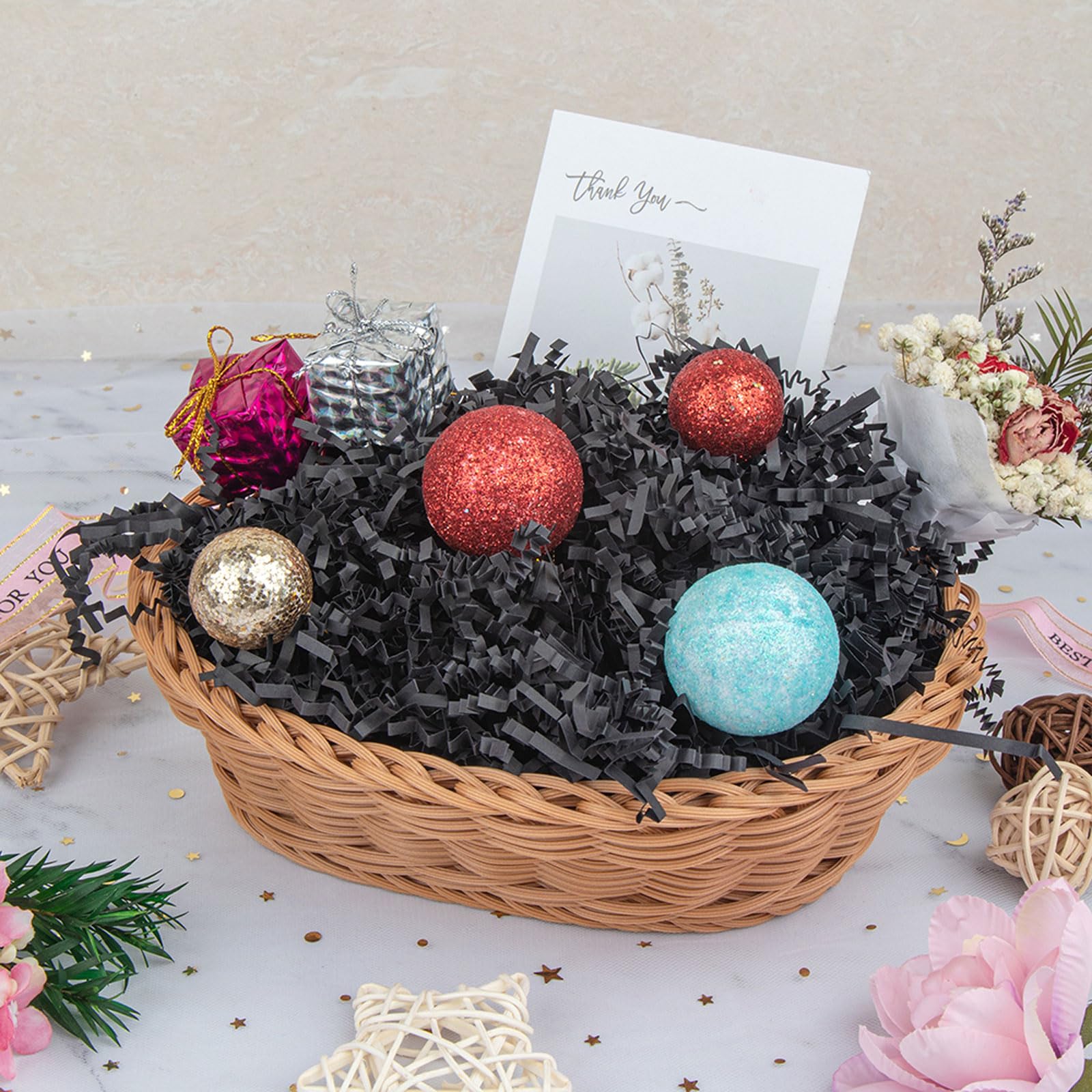 クリンクルカットペーパーフィラー 100-500g 細断紙  - Candle Supplies For Business のレビューと価格